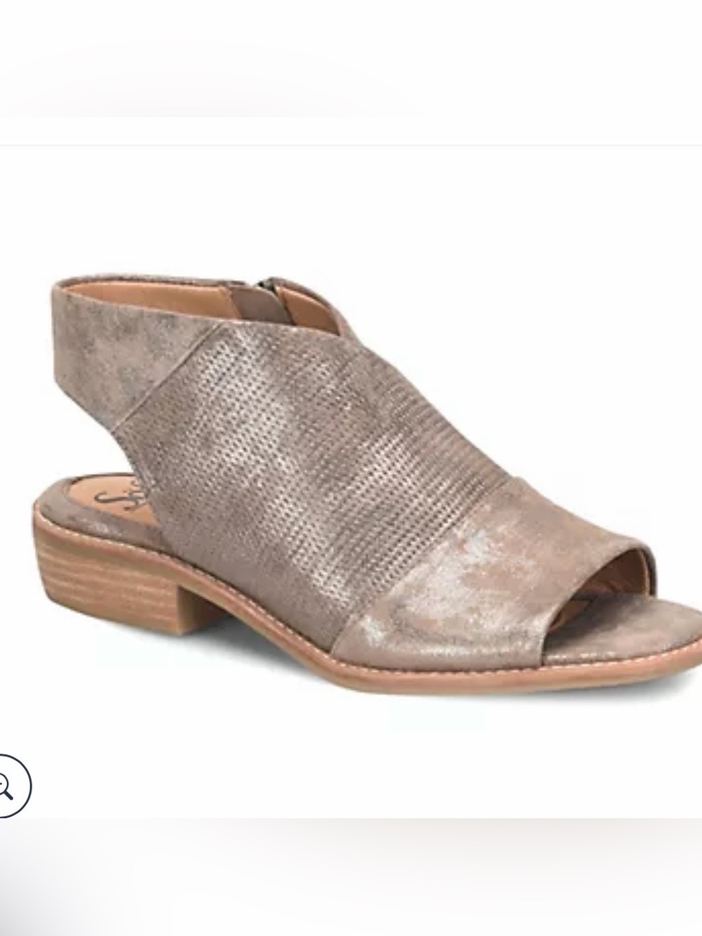 Sofft Embossed Leather Sandal -
Natalia